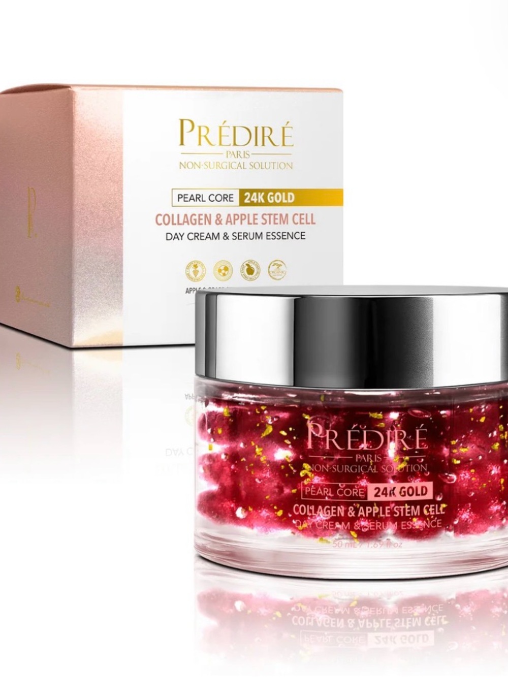 PREDIRE PARIS Collagen & Apple Stem Cell Day Cream and serum essence